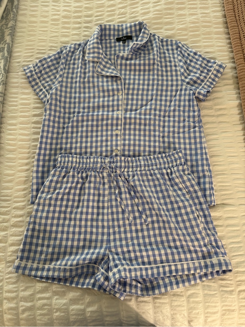Lulu’s Gingham Pajama Set